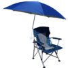 Beach chair with umbrella quad