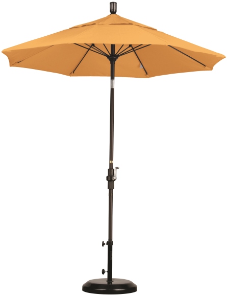 7.5 Foot Aluminum Sunbrella A Umbrella with Crank