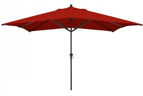 rectangular sunbrella a patio umbrella gs1188 jockey red